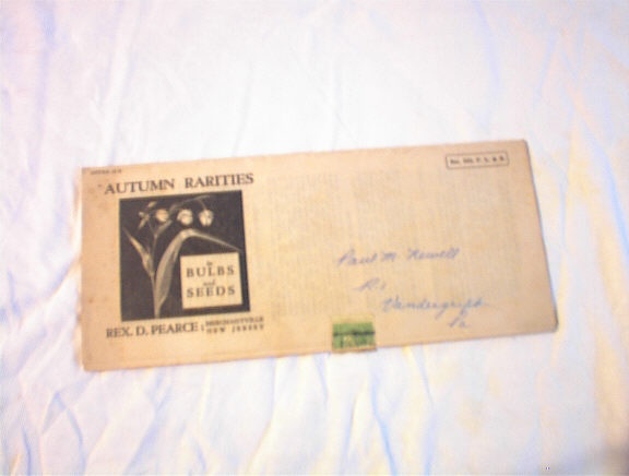 Rex D. Pearce Autumn Rarities offer 26B