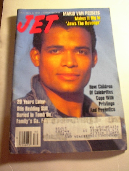 JET Magazine,7/27/87,Mario Van Peebles cover (click to enlarge)