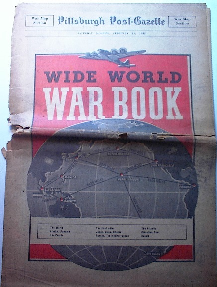 Pittsburgh Post-Gazette,2/21/1942,War Map Sec (click to enlarge)