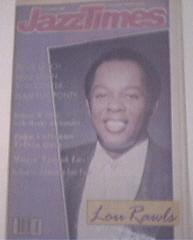 JazzTimes Magazine,10/1989,LOU RAWLS Cover