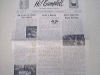 Hi! Campbell Company Paper,3/1958,Vol.XI-No.4