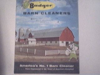 Badger Barn Cleaners Brochure,1960