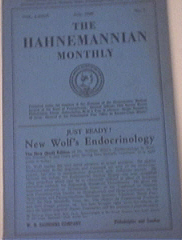 The Hahnemannian Monthly,7/39,Enuresis