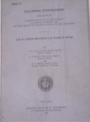 Use Of Carbon-Monoxide Gas Masks In Mines,1924