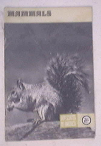 1973 Mammals Merit Badge Pamphlet