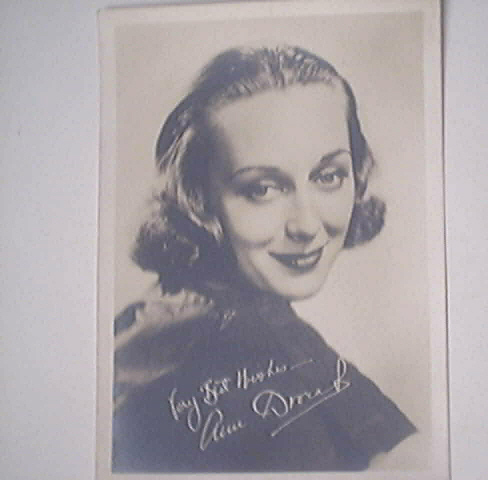 Wonderful 1930's Photo of The Beautiful ANN Dvorak
