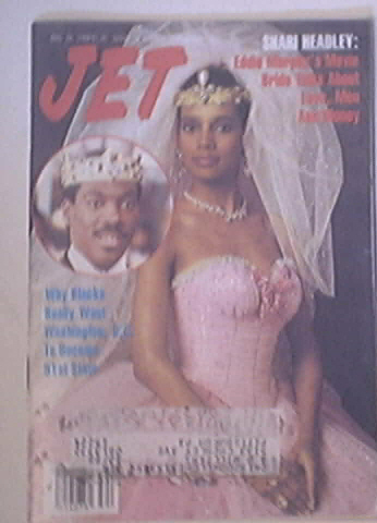 JET 8/22/1988 Shari Headley and Eddie Murphy Cover