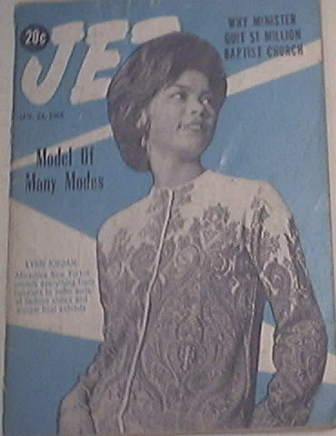 JET 1/23/1964 The Beautiful Lynn Jordan Cover (click to enlarge)