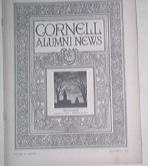 Cornell Alumni News 1/12/1939 Ezra Cornell