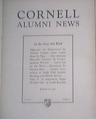 Cornell Alumni News 3/30/1939 Edgerton '10 Nominated