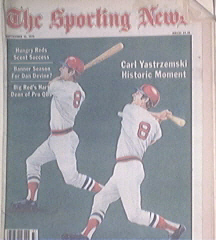 The Sporting News 9/15/1979 Carl Yastrzemski cover