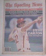 The Sporting News 6/21/1980 Steve Carlton cover