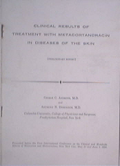 Clinical Results Of Treatment With Metacorptandracin