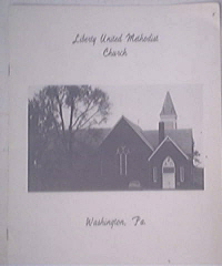 Liberty United Methodist Church, Washington,PA 1960's