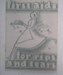 First Aids For Rips and Tears 1935 The Spool Cotten Co.