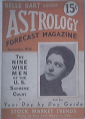 Astrology Forecast Magazine 9/1936 The Nine Wise Men