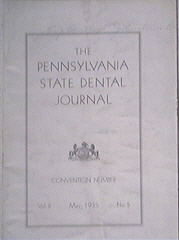 Pennsylvania Dental Journal 5/1935 Convention Number