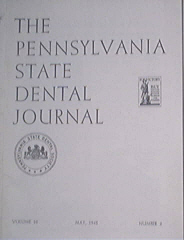 Pennsylvania Dental Journal 5/1943 Pulpless Tooth