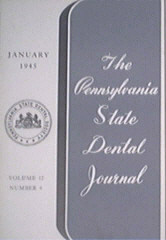 Penssylvania Dental Journal 1/1945 The Use of Acrylics