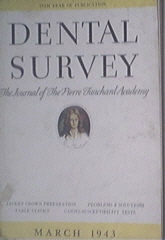 Dental Survey 2/1944  Architecture of Tooth Form