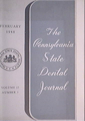 Pennsylvania Dental Journal 2/1948 Philadelphia 49er