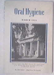 Oral Hygiene 5/1952 California Dentist Aids