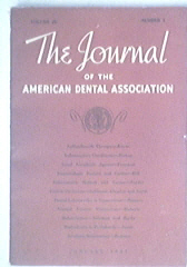 The Journal of the A.D.A. 1/1941Sulfanilamide Therapy