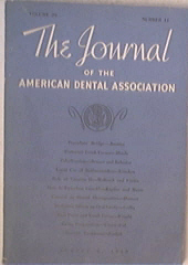 The Journal of the A.D.A. 8/1942 Caleification