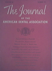 The Journal of the A.D.A. 12/1939 Vincent's Infection