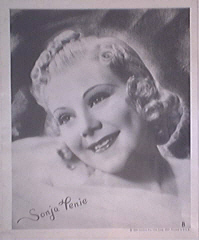 1937 Photo of the BEAUTIFUL SONJA HENIE