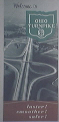 1956 Ohio Turnpike Travel Pamphlet