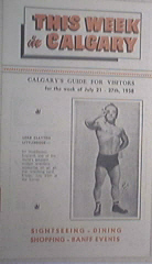 This Week In Calgary 1958 Visitors Guide