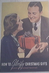 1957 CELLOPHANE Christmas Gift Wrapping Booklet