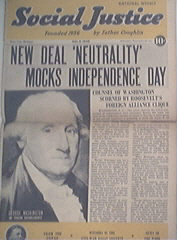 Social Justice, Father Coughlin,7/3/1939 Social Justice, Father Coughlin,7/3/1939