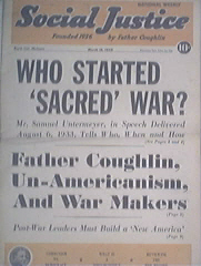 Social Justice, Father Coughlin, 3/16/1942 Social Justice, Father Coughlin, 3/16/1942