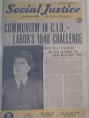 Social Justice, Father Coughlin, 1/1/1940 Social Justice, Father Coughlin, 1/1/1940