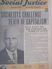 Social Justice, Father Coughlin, 4/22/1940 Social Justice, Father Coughlin, 4/22/1940