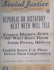 Social Justice, Father Coughlin, 10/28/1940