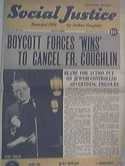Social Justice, Father Coughlin,6/5/1939