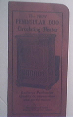 c1920 The New PENINSULAR DUO Circulating Heater