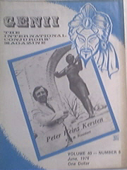 GENII Magazine 6/1976 PETER HEINZ KERSTEN