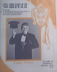 GENII Magazine 3/1978 TOPPER MARTYN