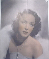 Vintage color print of JOAN PERRY in Blind Alley,1939