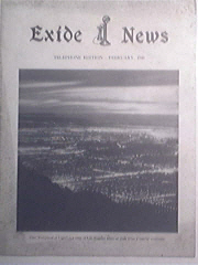 Exide News Telephone Edition February,1940