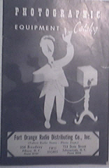 Photographic Equipment Catalog 1941 Fort Orange Radio