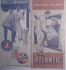 ATLANTIC Pennsylvania and New Jersey Road Map