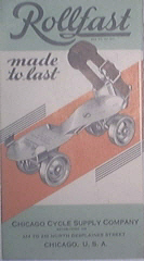 Rollfast Roller Skate Brochure Chicago Cycle Supply Co