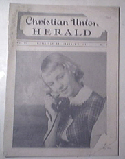 Christian Union Herald 1/7/1951 Pittsburgh