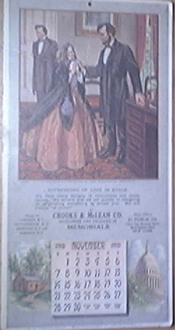 Beautiful 11/1915 Calendar for Crooks & Mclean Co.