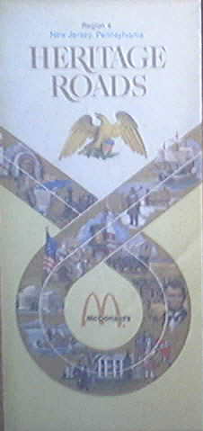 1974 McDonald's N.J. and Pennsylvania Heritage Roads